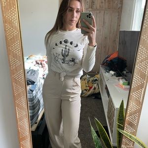 Moon & cactus graphic tee